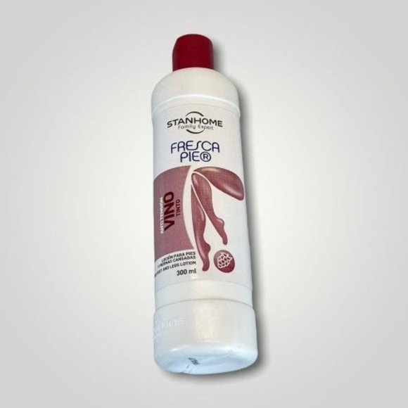 STANHOME FRESCA PIE RED WINE TIRED FEET LOTION 300 ml/10.14oz. LOCION FRESCA PIE - Picture 3 of 6